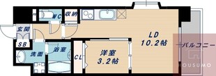 パークレジデンス江坂の物件間取画像